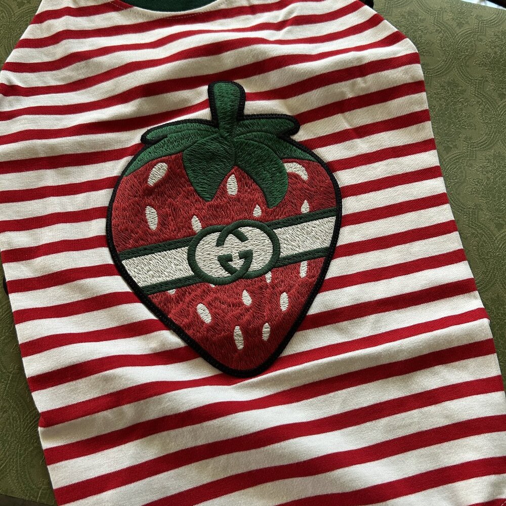 GUCCI GG logo DOG T-shirt 695738 size L